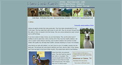 Desktop Screenshot of llamalindaranch.com
